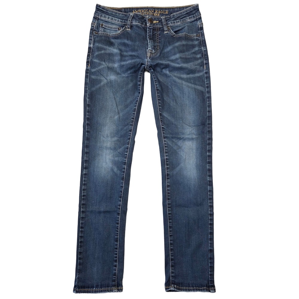 American Eagle Mens Jeans Skinny Extreme Flex 28x30 Western Preppy Surfer Y2k